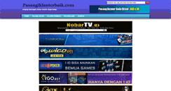 Desktop Screenshot of pasangiklanterbaik.com