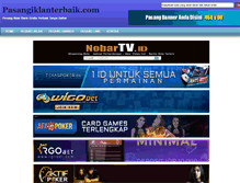 Tablet Screenshot of pasangiklanterbaik.com